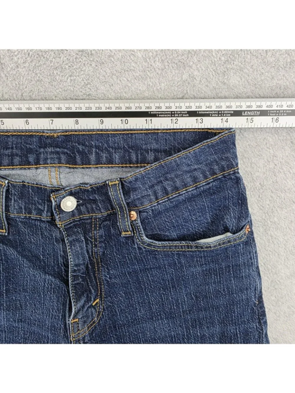 Levi's 559 Jeans Mens 30x32 Blue Medium Wash Relaxed Straight Denim Cotton